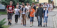 2014-07-09 Dzieci z Kresów Wschodnich Gomi Piastowskiej Ziemi Dolnolskiej -wizyta w nasze uczelni