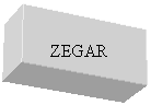 Pole tekstowe: ZEGAR